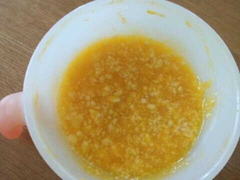 離乳食☆中期☆　豆腐入りかぼちゃのスープ